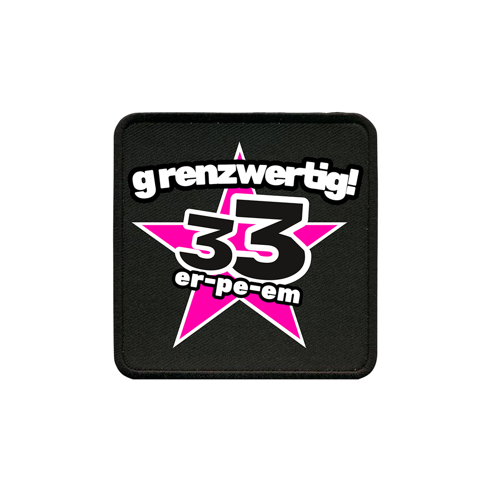 'GRENZWERTIG'  Patch