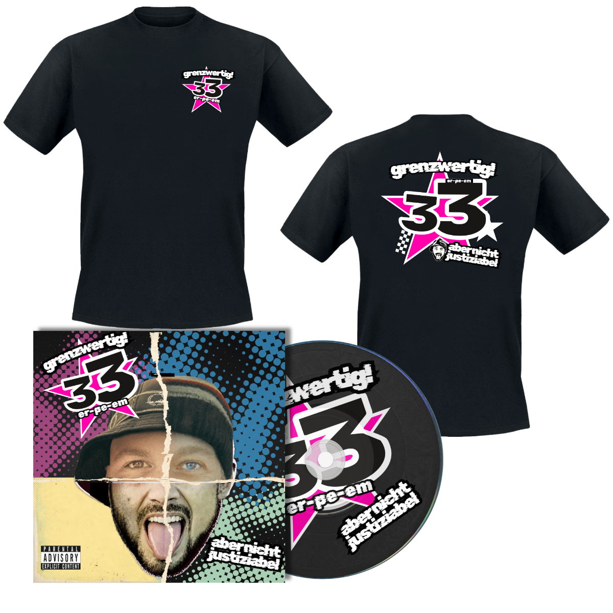 'GRENZWERTIG' CD + Unisex Shirt Bundle